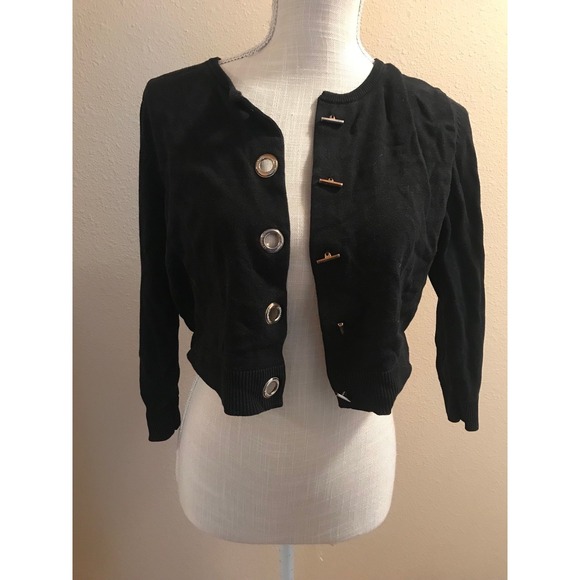 Calvin Klein crop cardigan - Picture 2 of 6